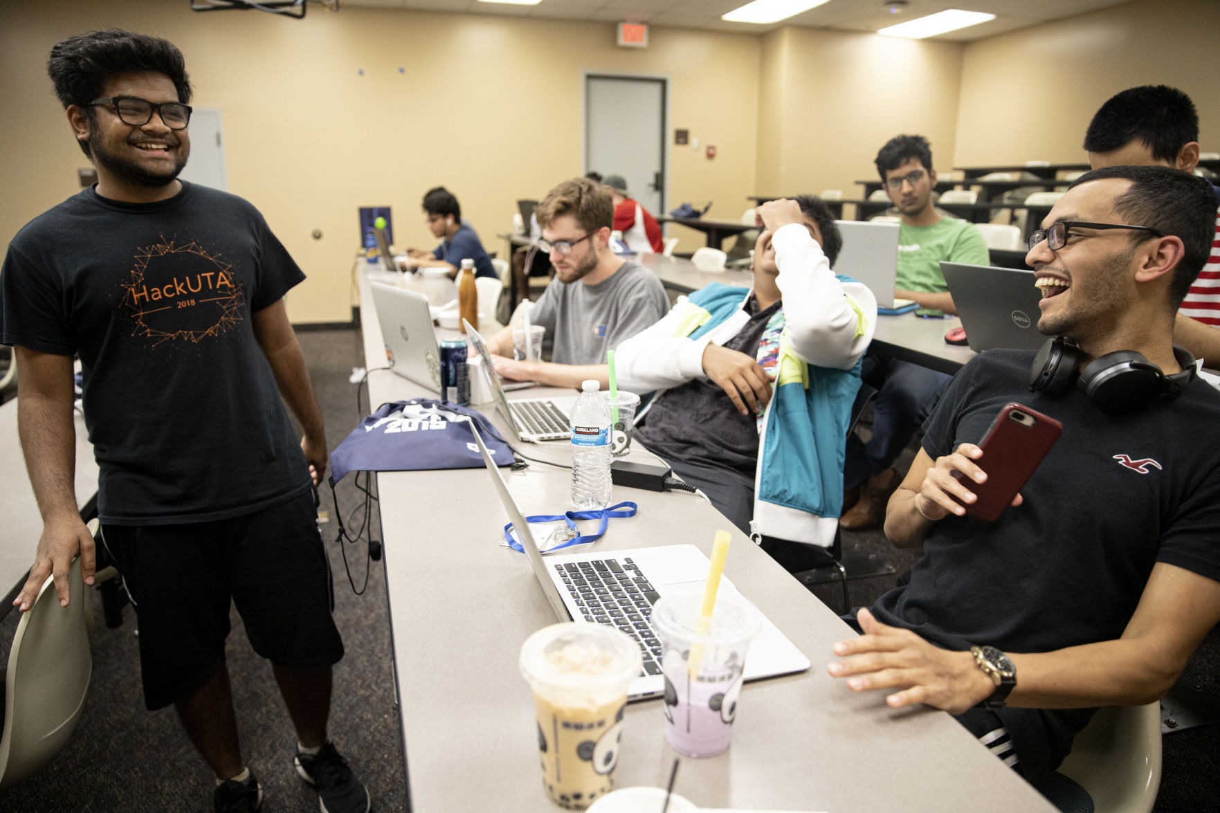 Annual HackUTA competition inspires innovation, brings tech company scouting opportunities
